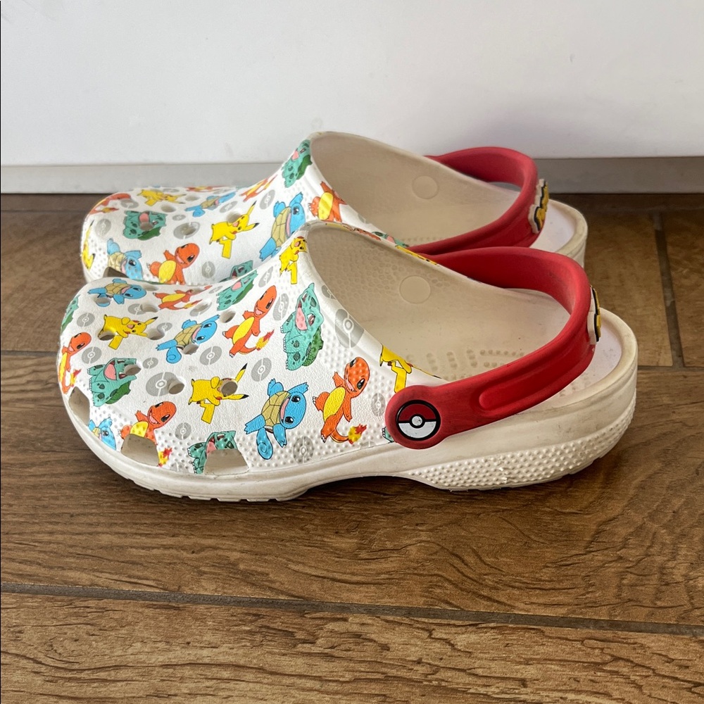Crocs Pokemon Sz 3 Kids Colorful Character Clogs
